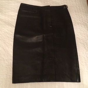 Gucci Leather Pencil Skirt size 42/6